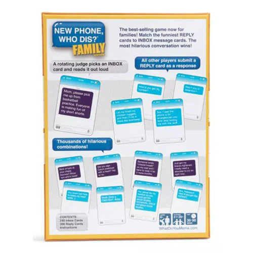 New Phone Who Dis? Family Edition - Image 3